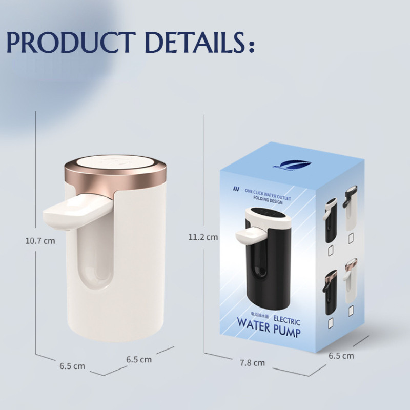 Máy bơm nước đóng chai Áp suất điện Nước khoáng Xô nước Máy phân phối nước tự động,Sạc usb