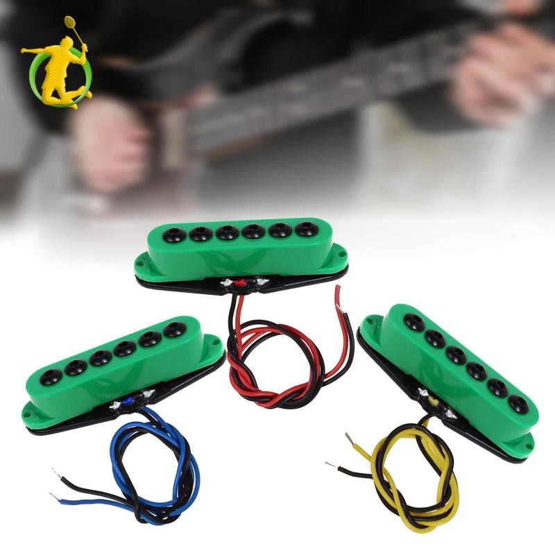 3x Cuộn Dây Đơn Bán Công Suất Cao Cho Nhạc Cụ Cổ Giữa Cầu Bán Tải Đàn Guitar Dây Đàn Guitar Bass Tiếp Liệu