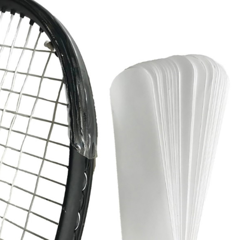 TMOY Vợt Tennis Trong Suốt Mái Chèo Băng Bảo Vệ Giảm Ma Sát Miếng Dán TPU Băng Bảo Vệ Bộ Phận Thể Thao TCS