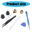 BTM 8 Cái 3D Analog Thumb Stick Set Thumbstick Cover Bộ công cụ sửa chữa đầu nấm cho P5 Bộ điều khiển trò chơi Sửa chữa phụ kiện