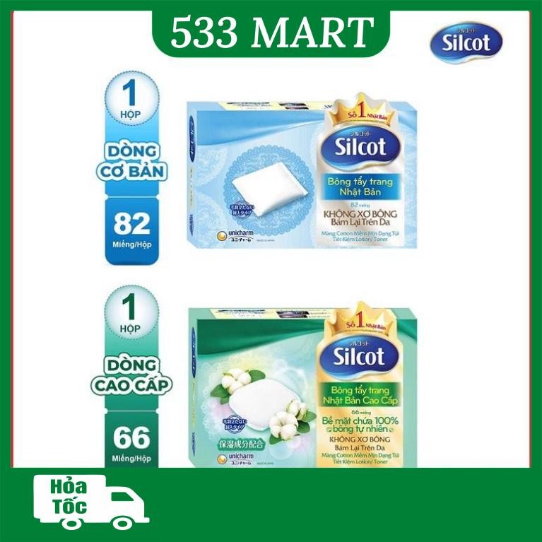 Bông trang điểm (bông tẩy trang) cao cấp Silcot Premium | Shopee Việt Nam