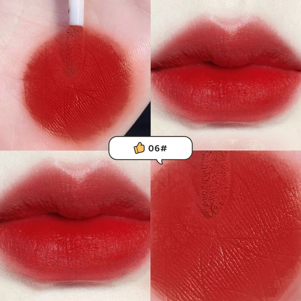 3 Chiếc Thỏ Đen Matte Liquid Lipstick Chống Thấm Nước Mini Liquid Lipstick Son Bóng