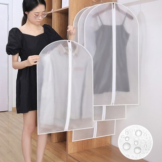 Túi bọc quần áo treo tủ chống bụi, túi bọc trùm quần áo loại dày, có khóa, chống thấm ALINE