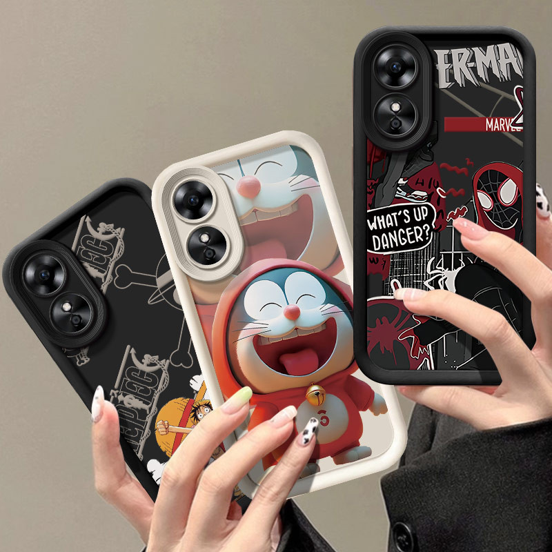 ốp lưng oppo a17 a17l a18 a38 a60 điện thoại chống sốc hoạt hình cho