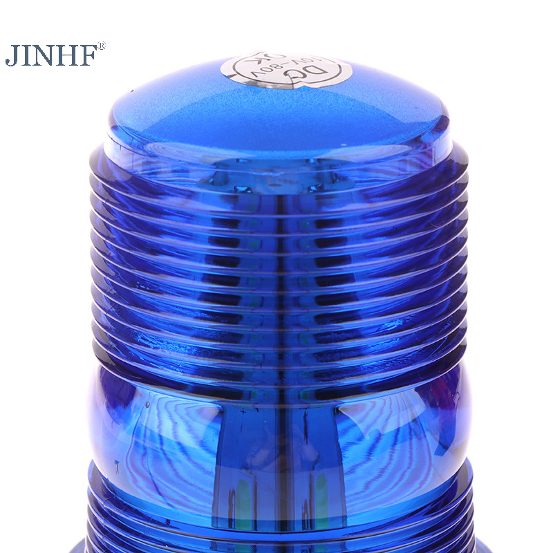 Jinhf 10-80V 30 LED Công Suất Cao Cảnh Báo Khẩn Cấp Flash Nhấp Nháy Đèn Tín Hiệu Cho Xe Nâng Xe Tải Trường Học Xe Buýt Xanh Đỏ Trắng Vàng HOT