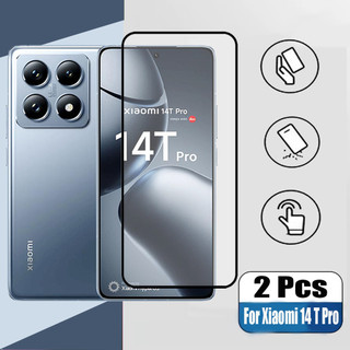 14t Pro 5G 2 Chiếc Kính Cường Lực Bảo Vệ Màn Hình Cho Xiaomi 14 14T 13T Redmi 14C 13C 12 Pro 4G 5G 9D Kính Bảo Vệ Phim
