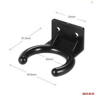 Hgv Micro Không Dây Móc Treo Mic Treo Tường Giá Đỡ Móc Kẹp Chất Liệu Nhựa Màu Đen