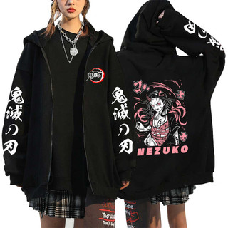 Rengoku Kyoujurou Áo Y2K Kimetsu No Yaiba Zip Up Áo khoác thời trang