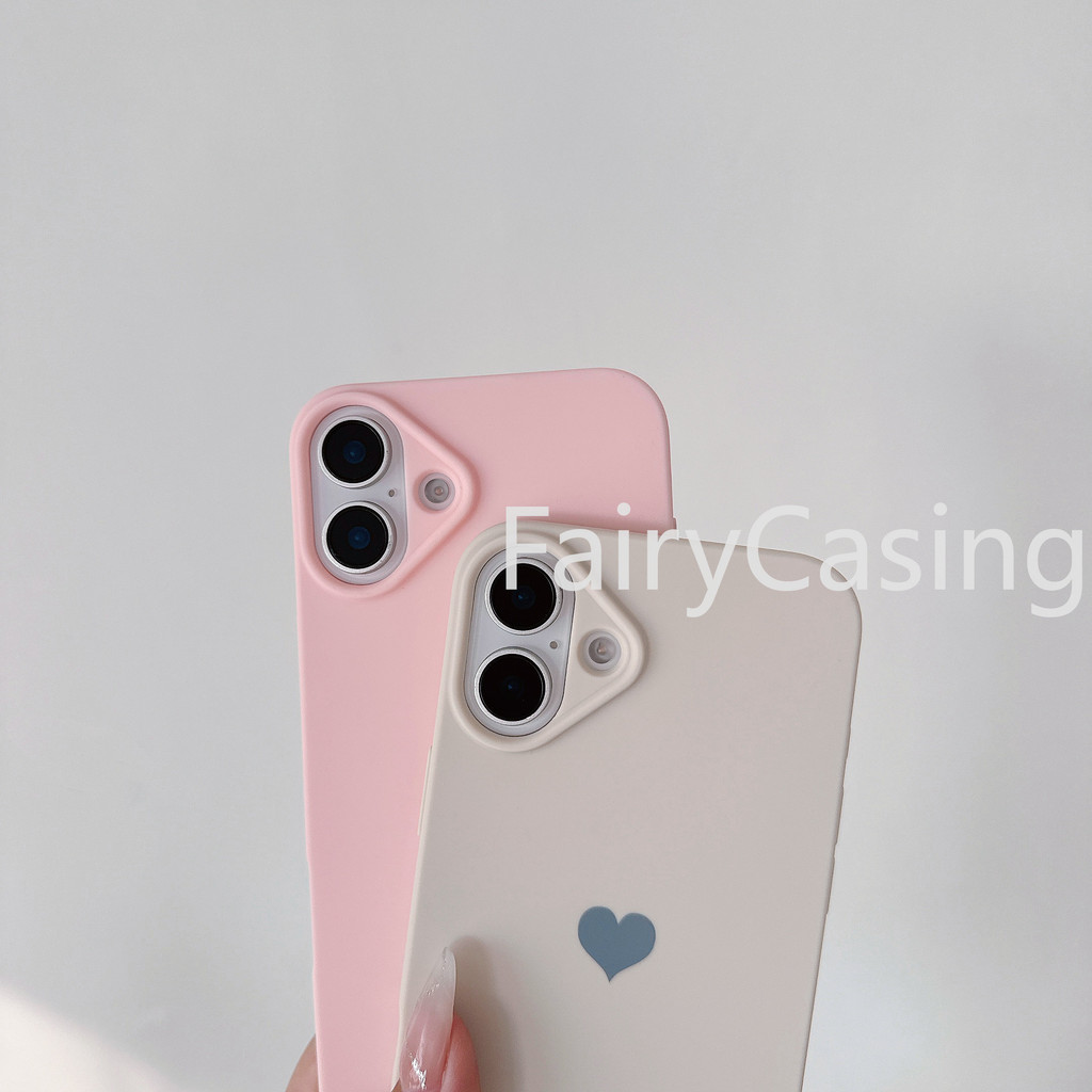 Ốp điện thoại chống sốc thời trang họa tiết trái tim tình yêu mới cho iPhone 16 15 14 13 12 11 Pro Max 7 8 Plus Vỏ TPU mềm trong suốt Funda