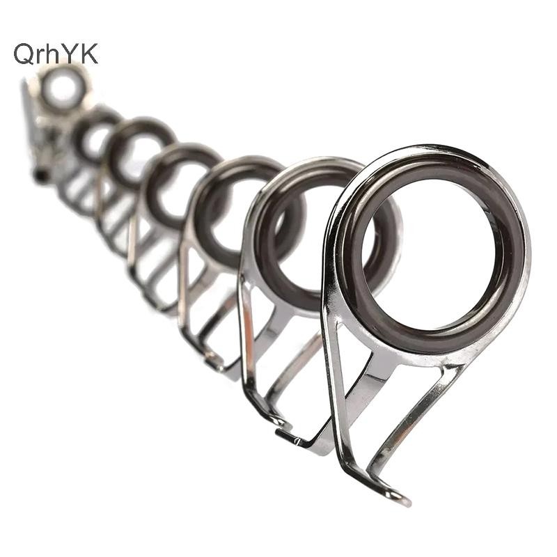 Nhà Máy Thời Trang 4 Cái / bộ Dụng Cụ Câu Cá Bằng Thép Không Gỉ Cần Câu Bộ Dụng Cụ Sửa Chữa Vòng Câu Cá Vòng Tròn Hướng Dẫn Vòng Tròn Mắt Dây QrhYK
