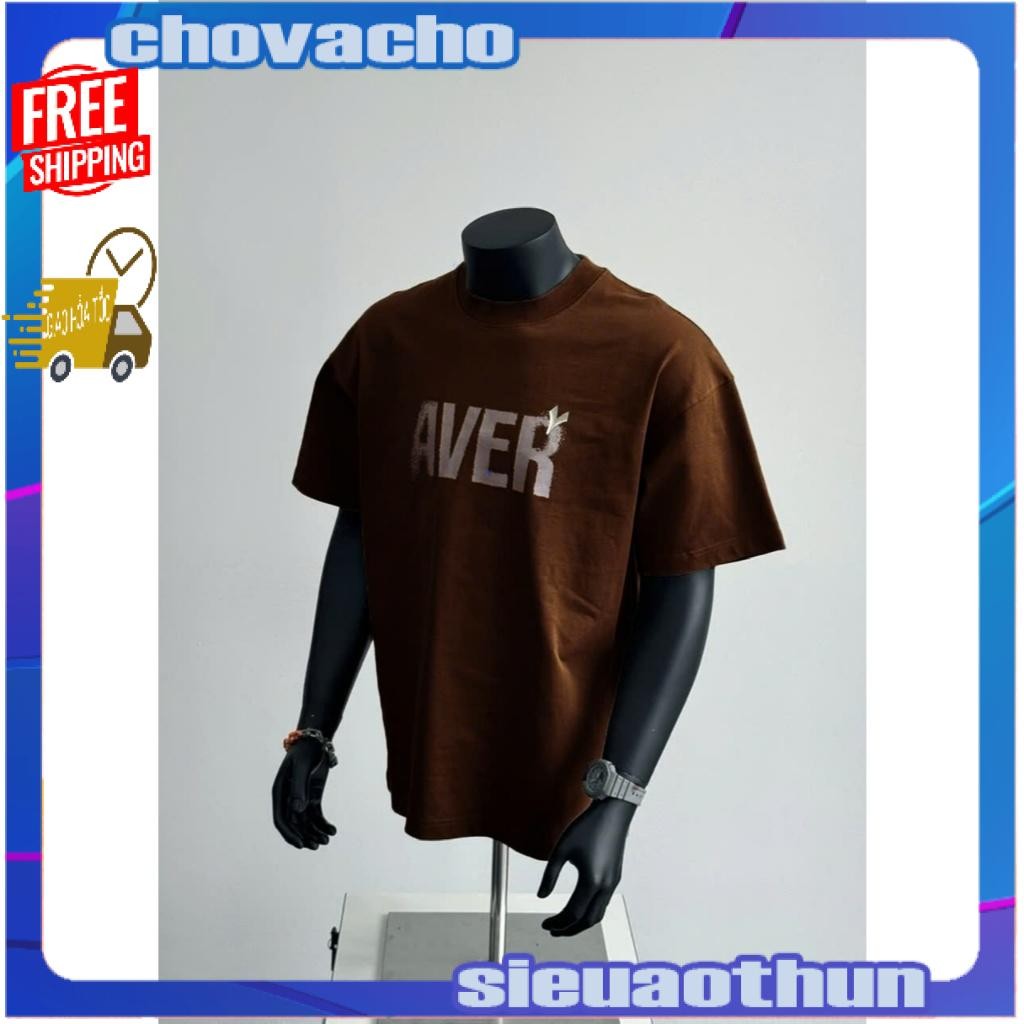 Áo thun Stee Cổ tròn AVER Localbrand ICVCVNI Unisex