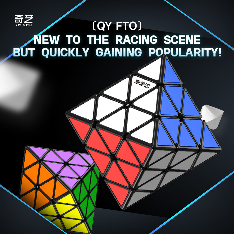 Qiyi FTO Rotating Octahedron Magnetic Cube Xoay Khối Lập Phương Từ Tính ...