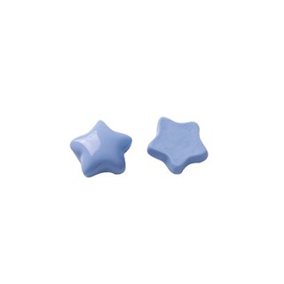Phim hoạt hình sáng tạo cô gái dễ thương mặt bóng mũm mĩm ngôi sao năm cánh nhựa điện thoại di động vỏ Bông tai trang sức vá bán buôn