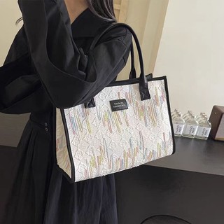 Túi tote đeo vai xách tay thời trang mới đa năng vải bố sức chứa lớn