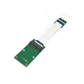 EZ Mini PCIE sang Mini PCIE A + E Key M 2 NGFF Cáp nối dài Thẻ mạng WiFi