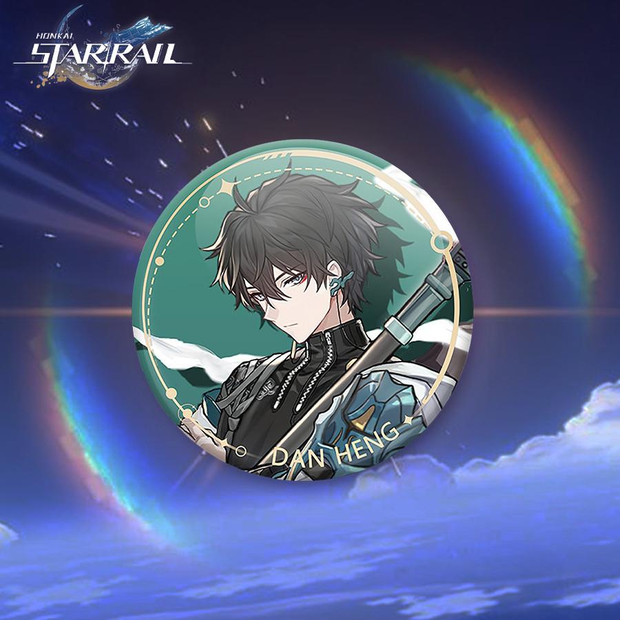 [ PIN ] Honkai Star Rail Button Pin / Can Badge Size To 58mm Ghim