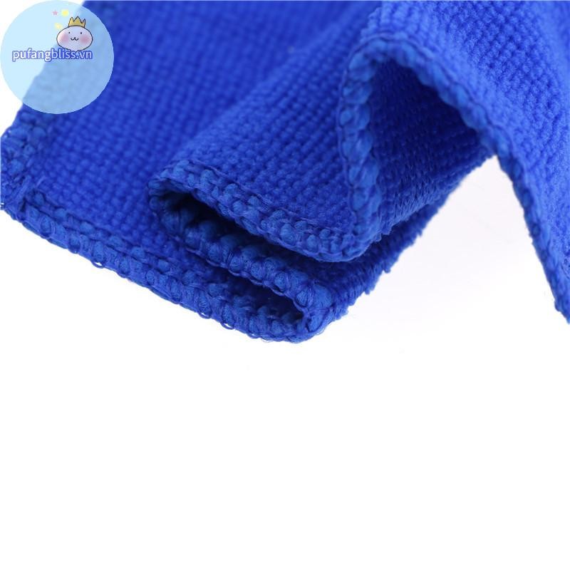 Pufangbliss 5 Chiếc Microfiber Làm Sạch Tự Động Vải Mềm Giặt Khăn Lau Bụi VN