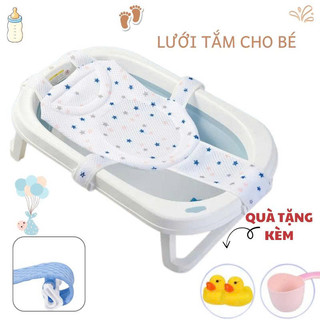 Lưới Tắm Cho Bé Sơ Sinh Bunnies Chống Trượt Gấp Gọn Có thể  Điều Chỉnh Kích Thước Phù Hợp Với Bồn Tắm Của Bé
