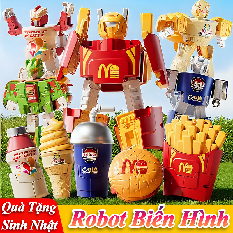 Trẻ Em Biến Hình Robot Kép Hình Thức 2in1,đồ Chơi Trí Tuệ Trẻ Em,Quà Tặng Sinh Nhật Cho Bé 2-15 Tuổi