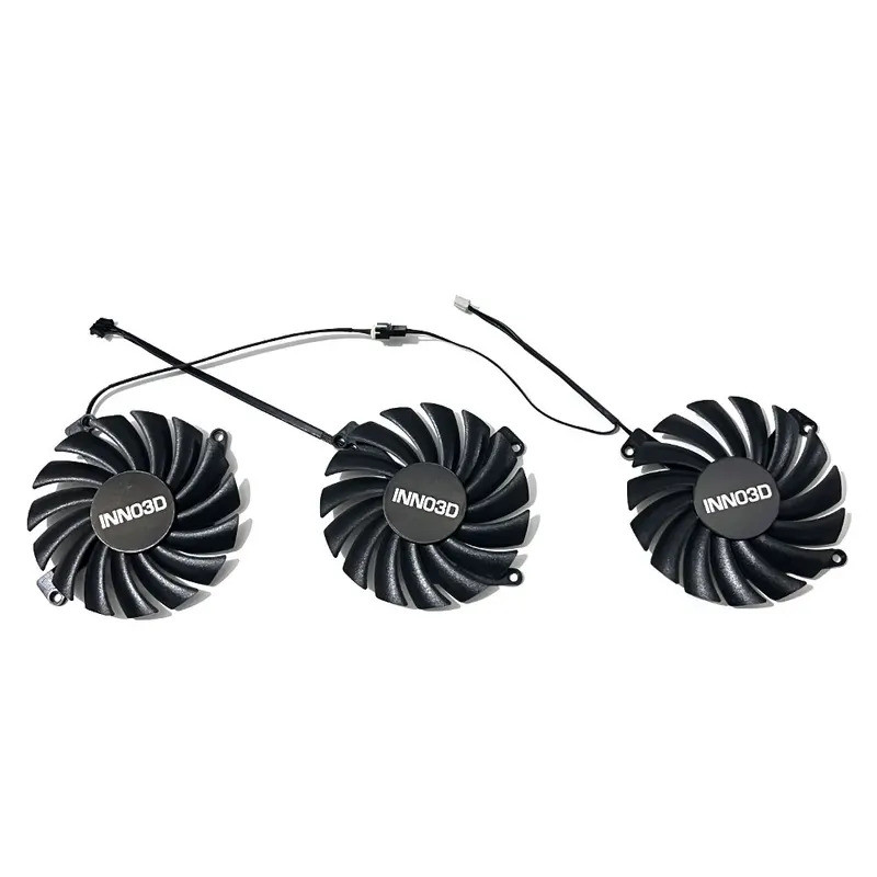 Quạt làm mát GPU CF-12910S 4pin DC 12V 0.35A RTX 3080 mới, Dành cho INNO3D RTX 3070 Ti, RTX 3080, RTX 3080 Ti X3 OC Làm mát thẻ Video