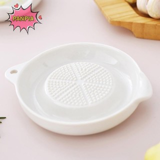 [PNPIA] Dụng cụ mài gừng gốm phong cách đơn giản màu trắng Máy mài cầm tay Máy nghiền tỏi Sứ di động Cà rốt Gừng mài Dụng cụ nhà bếp VN