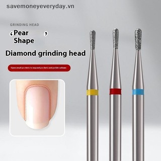 [savemoneyeveryday] 1 Cái Mũi khoan móng tay ngọn lửa Máy phay để làm móng tay 3 / 32 '' Pro Đầu khoan cho móng tay Dụng cụ loại bỏ lớp biểu bì [vn]