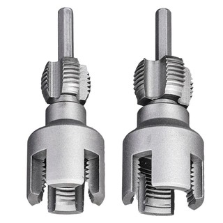 Dụng Cụ Mở Ren Ống Nước Đa Năng – Khai Thác Ren Trong Ngoài 20MM 25MM Gắn Máy Khoan