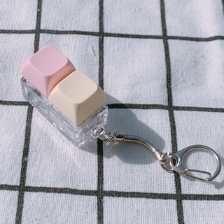 Bàn phím ngón tay WOAY, Giảm căng thẳng 2 / 3 / 4 Phím Fidget Móc khóa, Thư giãn Vượt qua thời gian Nút chìa khóa Tiện ích Đồ chơi giải nén dành cho người lớn