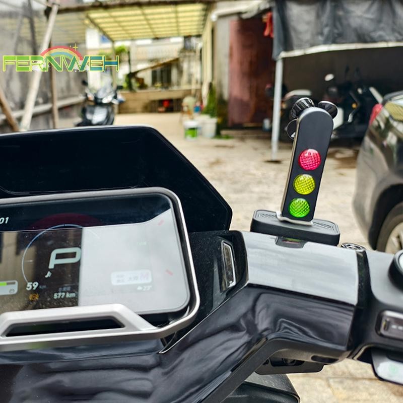 [Fernweh] Đèn LED giao thông xe đạp sáng tạo Hình đèn cảnh báo chạy bằng gió Trang trí xe đạp dễ thương Phụ kiện xe máy Quà tặng [MỚI]