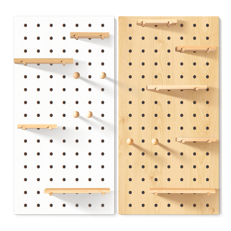 Bảng Lỗ Phụ Kiện Gỗ Chắc Chắn Đa Năng Móc Kệ Bộ Lỗ Tròn Matchstick Tùy Chỉnh Gỗ Dính Gỗ diy7.17 Y7CT