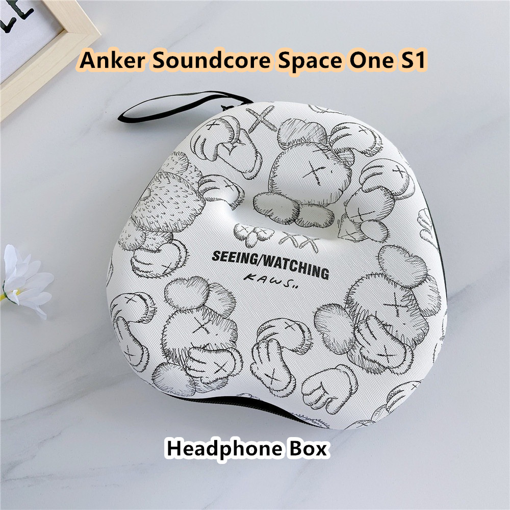 HÀNG CÓ SẴN!Dành Cho Anker Soundcore Space One S1 Vỏ Tai Nghe Hoạt Hình Hợp Thời Trang Tai Nghe Earpads Túi Bảo Quản Vỏ Hộp | BigBuy360 - bigbuy360.vn