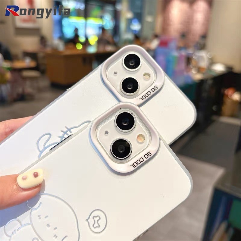 Ốp Điện Thoại Mèo Dễ Thương Cho Tecno Pop 10 9 8 7 6 Pro Pova 6 Pro Camon 40 30S 30 20 Pro 15 12 Infinix Hot 10T 10S 9 Play 8 Lite 5G 4G Vỏ Hoạt Hình Chó Cặp Đôi Chống Sốc Matte Vỏ