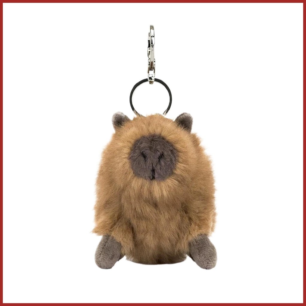 Dành Cho Jellycat Thú Nhồi Bông Móc Khóa Đáng Yêu Capybara Sang Trọng Ba Lô Mặt Dây Chuyền Thú Nhồi Bông Dễ Thương Móc Khóa Cho koapavn