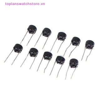 Toplanswatchstore 10 chiếc Nút cảm ứng 6 * 6 * 5mm Nút nhấn xúc giác DIP Nút nhấn Micro VN