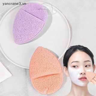 {YAN} 1 / 5 Miếng Bọt Biển Làm Sạch Puff Để Rửa Mặt Tẩy Trang Có Thể Tái Sử Dụng Miếng Tẩy Tế Bào Chết Để Làm Sạch Hàng Ngày Dụng Cụ Chăm Sóc Da {ya}