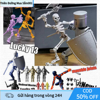 Bộ Sưu Tập Hành Động Dummy 13 – Hiệp Sĩ & Bộ Xương Khớp Động, Siêu Ngầu Cho Fan Mô Hình