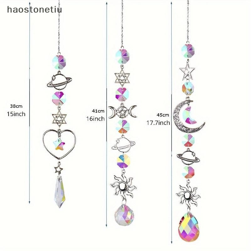 NS Pha Lê Gió Chuông Cầu Vồng Máy Làm Sun Catcher Dream Catcher Mặt Dây Chuyền Trang Trí Sân Vườn Nhà Chuông Gió, Ngày Lễ, Lễ Hội, Trang Trí Nhà, NS