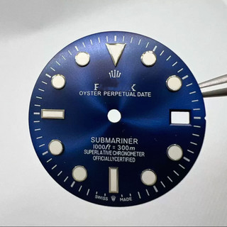 Phụ kiện đồng hồ Họa tiết mặt trời Mặt số R sửa đổi 29MM Màu xanh lá cây Dạ quang Thích ứng với chuyển động NH35 / 36