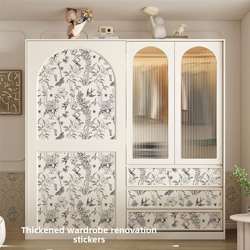 Nội Thất Tân Trang Dán Để Bàn Tủ Quần Áo Bảng Cửa Thay Đổi Màu Chống Thấm Nước Tự Dính Giấy Dán Tường Bao Xấu Xí Trang Trí