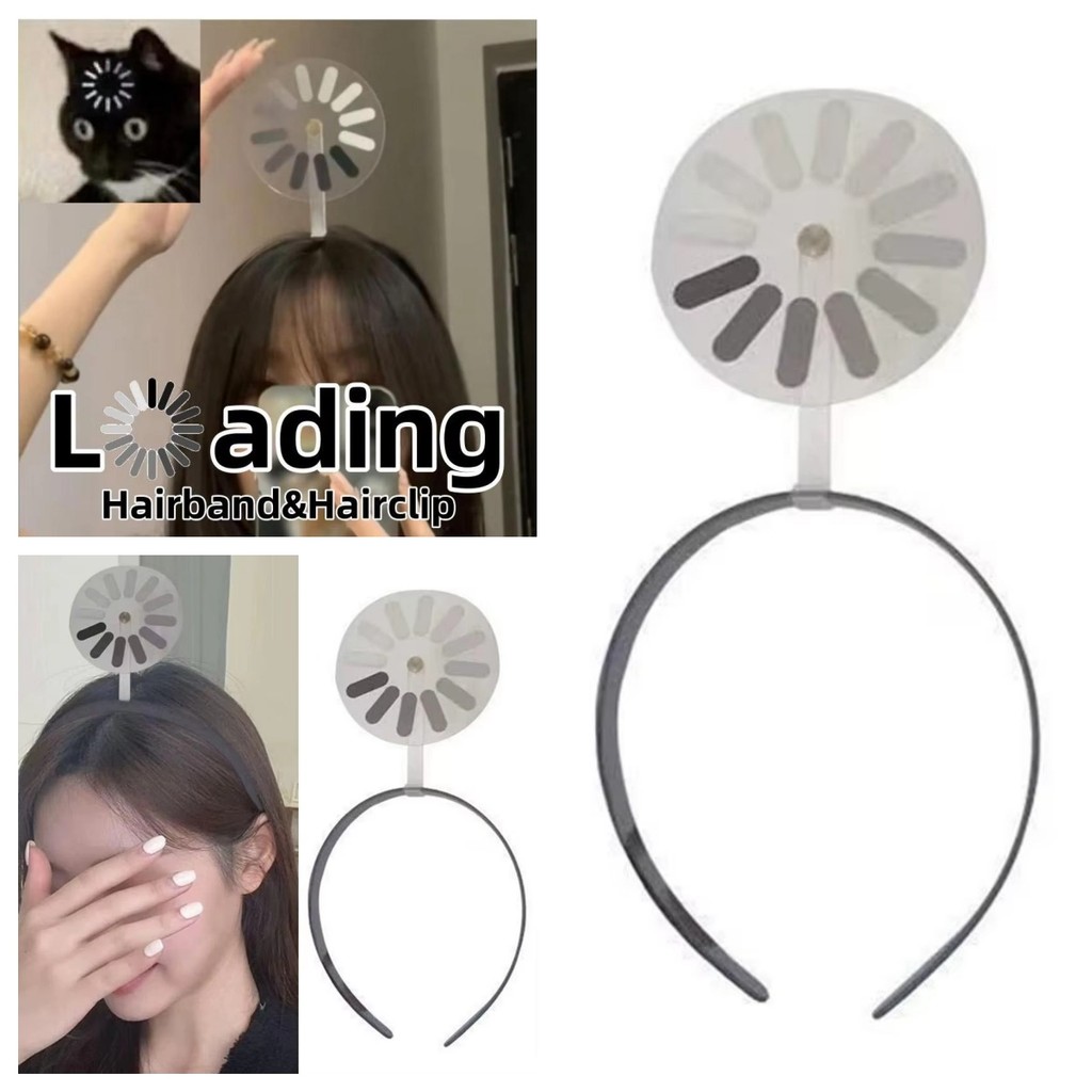 Kẹp tóc ngộ nghĩnh sáng tạo để parody tóc, xoay được - Quà tặng độc đáo cho bạn bè