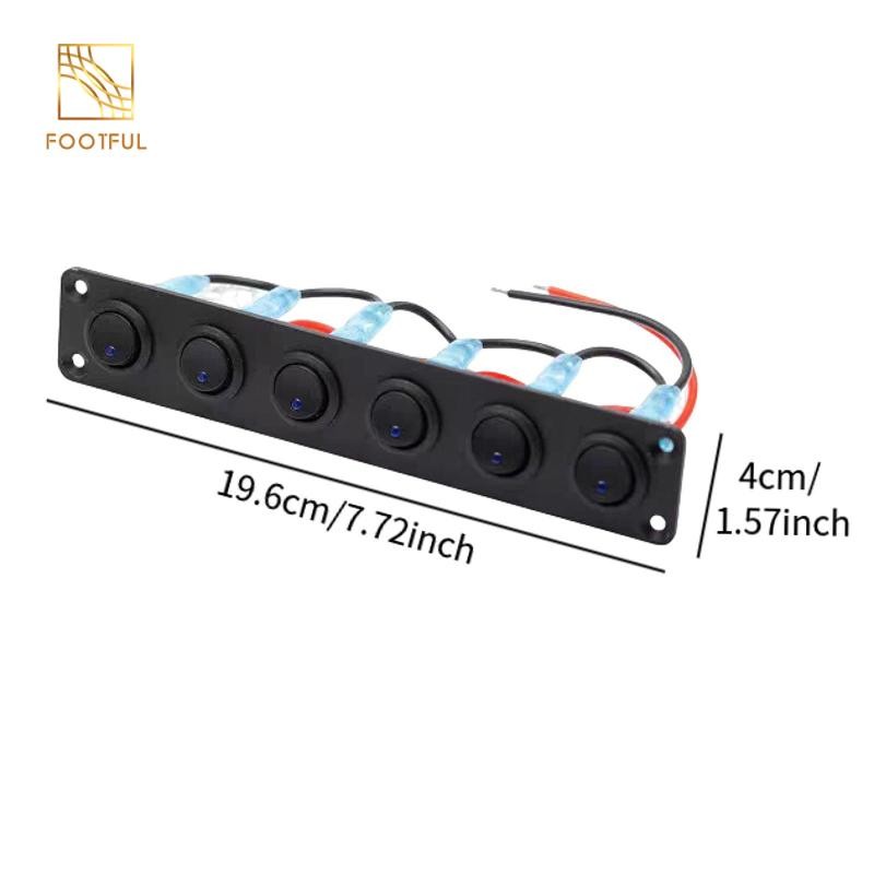 Bảng điều khiển công tắc Rocker cho ô tô Công tắc sửa đổi ô tô đa năng trên công tắc tắt cho du thuyền Xe ô tô