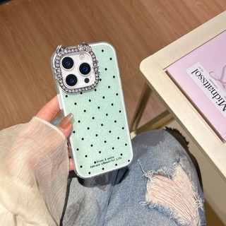 Hàn Quốc Ins KT Cat Kim Cương Ống Kính Sóng Điểm 2in1 Ốp Lưng Điện Thoại iPhone 17Promax 16Promax 12 13 14 15 Pro Max Chống Sốc Ngọt Ngào Nữ Tính Silicon Di Động