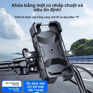 Giá Đỡ - Kẹp Điện Thoại Gắn Xe Đạp Và Xe Máy Vô Cùng Chắc Chắn tiện dụng
