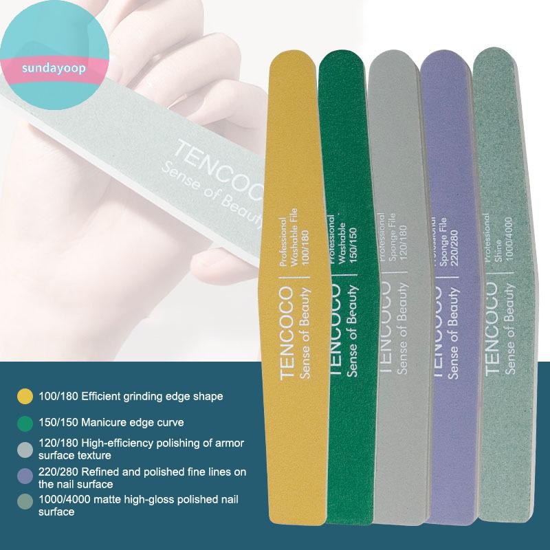 Sund Nail File, Nail Sand Strip, Dải Chà Đặc Biệt Cho Làm Móng Tay, Đánh Bóng Và Đánh Bóng, Sponge Tumble Strip Tool VN
