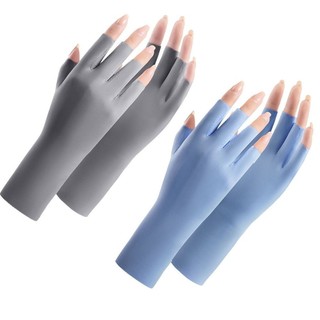 1 Đôi Găng Tay Ngón Mùa Hè Chống Nắng Chống Tia UV Găng Tay Nhiều Màu Người Phụ Nữ Lái Xe Găng Tay Co Giãn Nữ Màn Hình Cảm Ứng