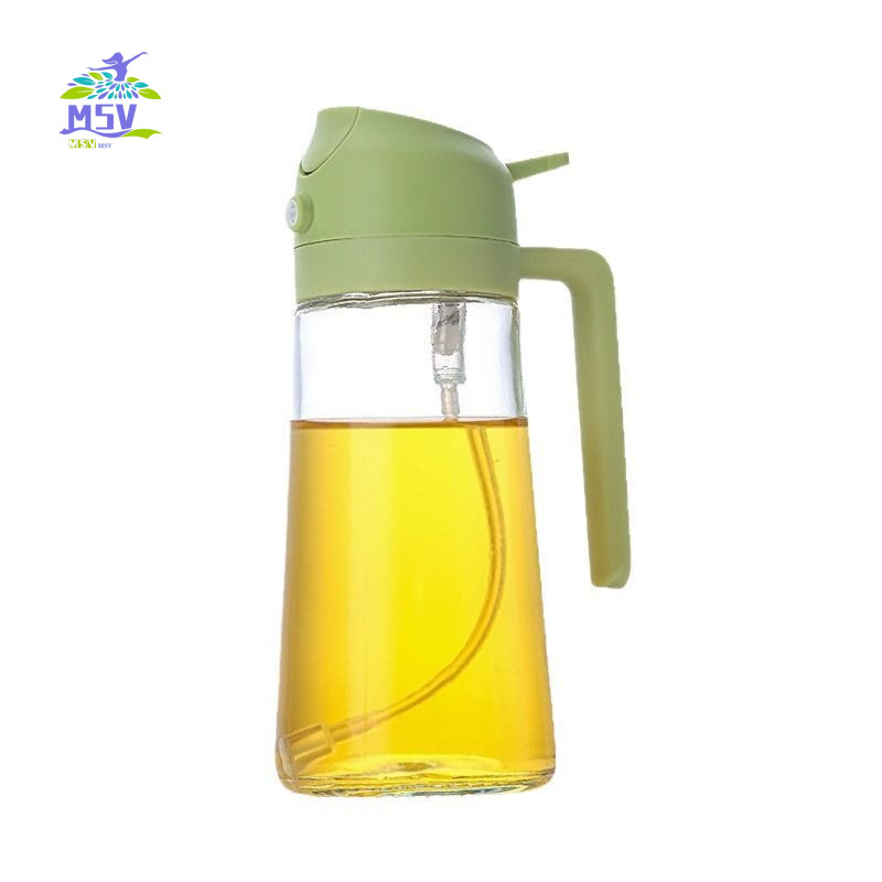 Bình xịt dầu áp suất cao - Bình đựng dầu ăn thủy tinh cho giấm BBQ