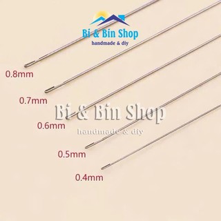 Kim Dài Xỏ Hạt Chuỗi Gỗ, Xỏ Hạt Đá Làm Dây Chuyền, Vòng Đeo Tay, Dây Chuỗi, Tràng Hạt...