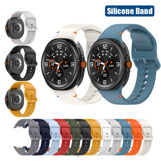 Dây đeo silicon thể thao ngoài trời cho Samsung Galaxy Watch 8 44mm 40mm Dây đeo vòng tay cổ điển 46mm