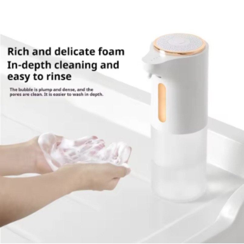 Hộp đựng xà phòng xốp không chạm thông minh Cảm biến tự động 3 tốc độ, Máy rửa tay điện tường / máy tính để bàn cho phòng tắm