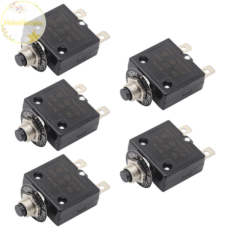 HdmNatalie 20A 25A 30A 40A Bộ ngắt mạch Quá tải Bảo vệ quá dòng L-MC Series Cầu chì DIY Phụ kiện điện tử VN
